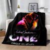 Michael Jackson Retro Druck Decken Picknickdecke Flanelldecke Weiche Gemütliche Decke Reise Decken Bettbezüge Geburtstagsgeschenk