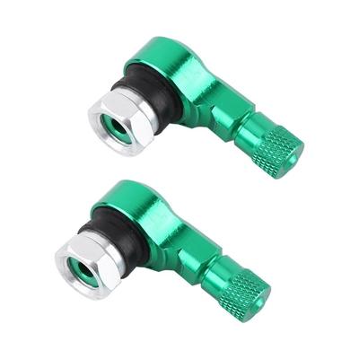 2PCS Aluminum 90 Degree Tire Valve Stems  Motorcycle Maintenance Technicians