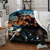 Motorcycle Rider Desert Landscape Four Seasons Blanket Customized With Your Name Lightweight And Warm Perfect Gift For Home Office Camping Sofa Travel