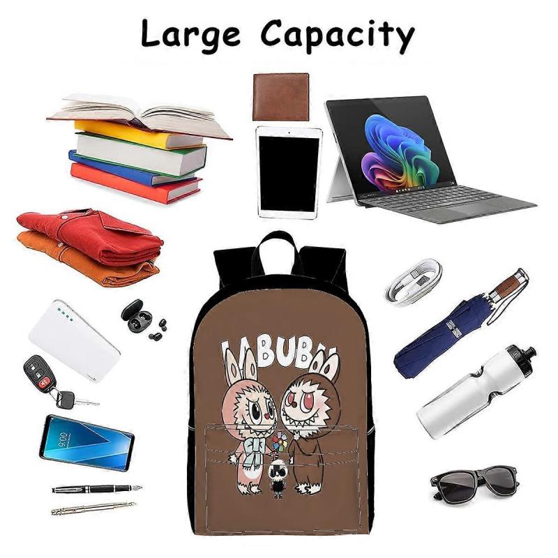 Laptop Backpack, Fits 15.6-Inch Laptop, Multiple Compartments, P2666