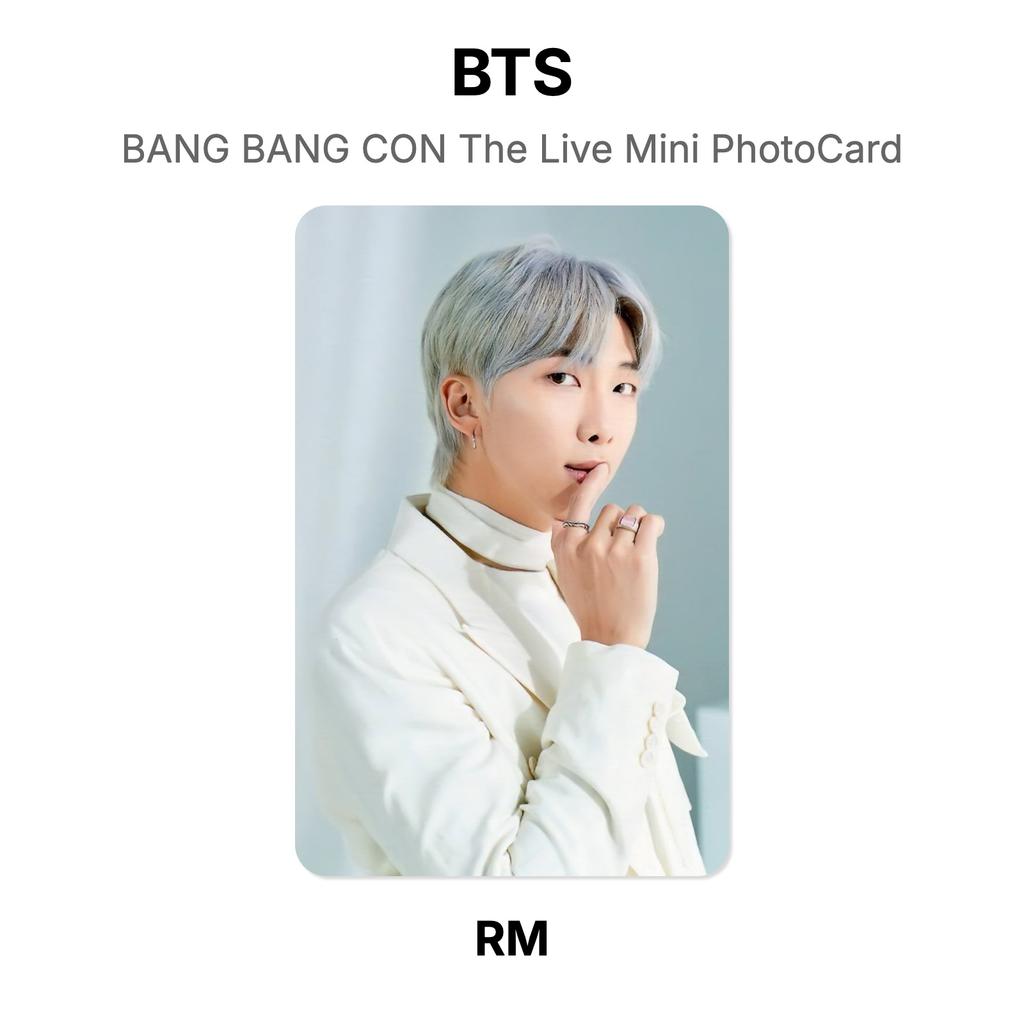 BTS BANG BANG CON The Live Mini PhotoCard Official Photocard