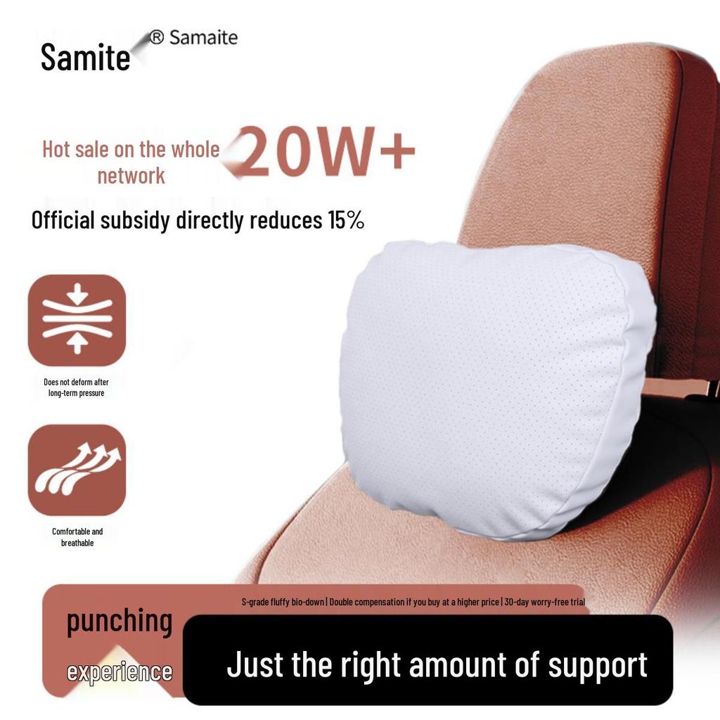 Maybach Second-Gen Car Headrest & Lumbar Pillow for Tesla & Xiaomi