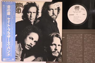 LP Record CATE BROS. BAND  Fire On The Tracks P10703APROMO ATLANTIC 1979 Japan Obi Rock Used