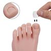 Left/Right Silicone Practice Foot Soft Silicone Half Foot Mannequin  For Nail Art Training