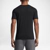 Jordan Alphabet Logo Print Short Sleeve T-shirt Men Tops Black BQ5093-010