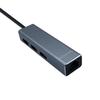 Hub USB 3.0 - Aisens - A106-0401 - 3 Ports USB 3.0 - Gigabit Ethernet - Couleur Gris