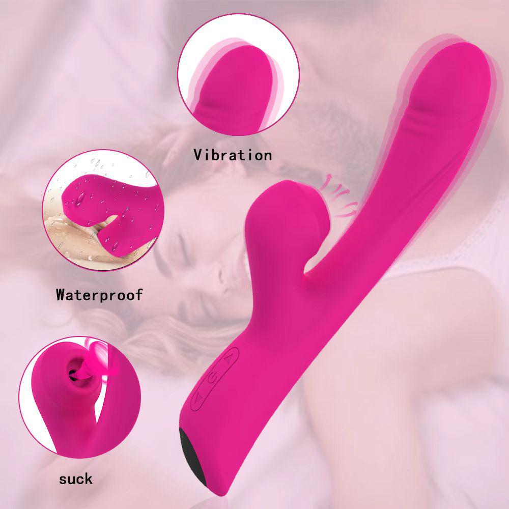 Top-Selling Female Vibrator: Clitoral Suction & Licking Orgasm Device for Couples