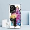 Animal Oil Painting Horse Phone Case For Samsung Galaxy S24 S25 Edge S26 Ultra S22 S23 Plus S21 + S20 FE Soft TPU Back Cover Gal