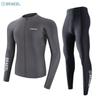 Mens Long Sleeve UV Protection Rash Guard Set Full Body Sunproof Quick Dry Snorkeling Diving Surfing Wetsuit