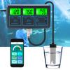 WiFi 7 in 1 Water Quality Test Gauge Backlight Multi-Parameter Water Analyzer LCD Display Water Tester for Aquarium Aquaculture