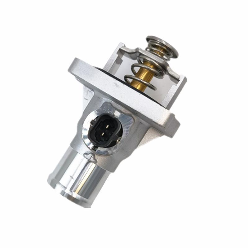 Aluminum Thermostat Housing Assembly for Chevrolet Cruze for Chevy Aveo Sonic Tracker Orlando G3 Engine Cooling Valve 96984104