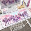 Anime Amphoreus Mouse Pad Gaming Honkai Star Rail Chrysos Heir Desk Mat Computer Accessories Mousepad Stitch Edge Keyboard Mat