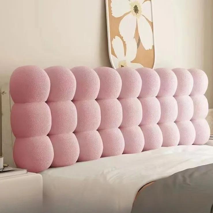 Для подушек для изголовья кровати большая и мягкая подушка для спинки поддержка для позиционирования набивное изголовье подушки Па розовый 38795₽
