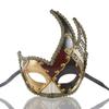 Halloween Christmas Party Mask Vintage Flame Costume Masquerade Ball Decor