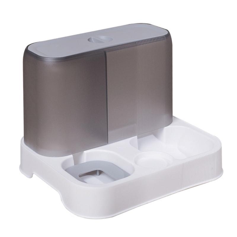 

Bowl Bowls Dish Set Treat Water Dispenser Container серый