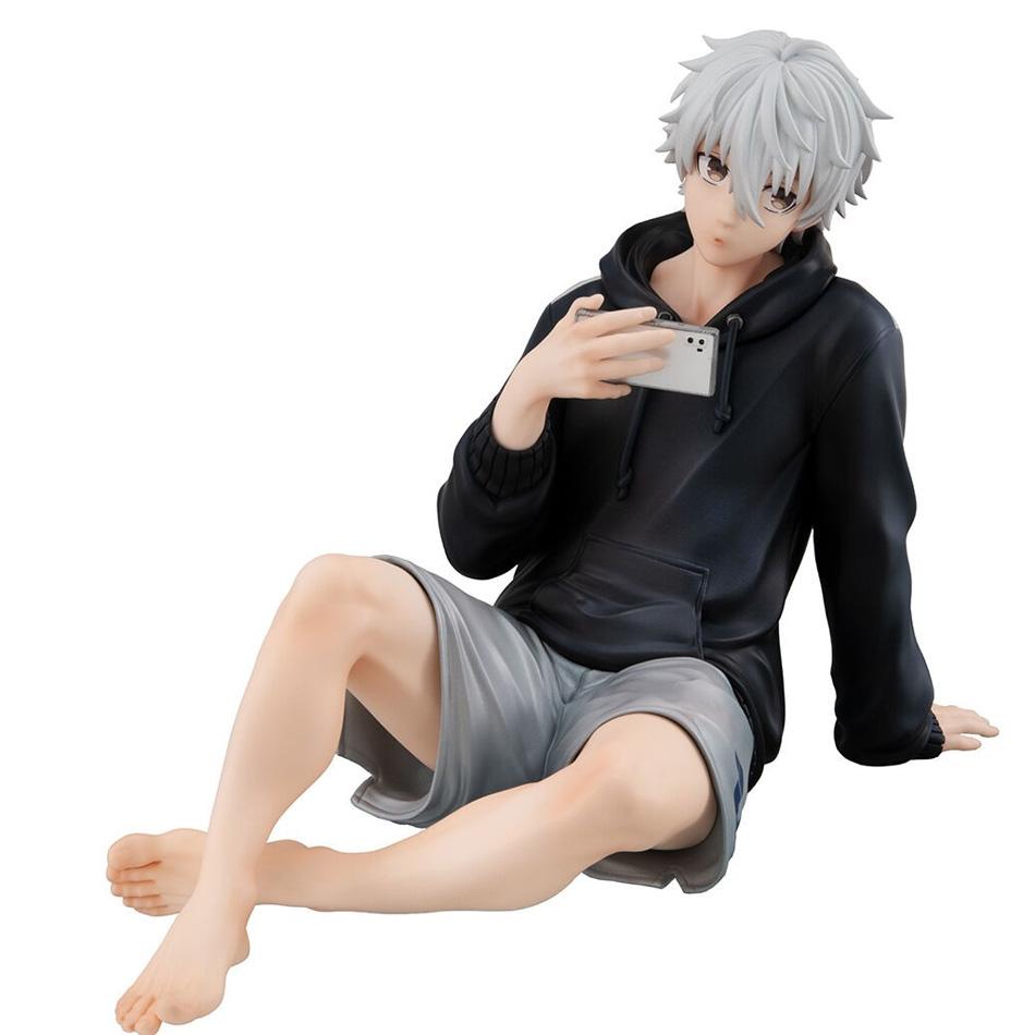 New Blue Lock Action Figures Nagi Seishiro Anime Figure Sitting Figurine Pvc Collectible Model Kids Doll Toys Gifts