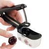 Cherry Corer Tool Stainless Steel Cherry Pit Remover Easy Use Cherry Pit Extractor for Jujubes Red Dates Hawthorns Dishwasher Safe Kitchen Gadget