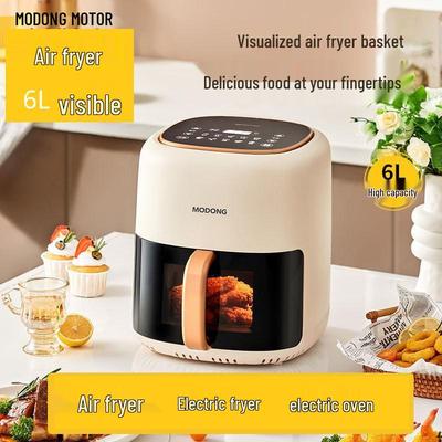 Modong 6L Smart Multifunctional Air Fryer Oven with Large Capacity