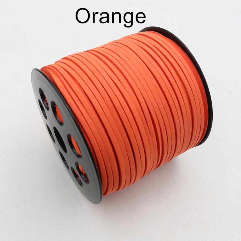 10m Double-Sided Velvet Cord, 2.5mm for DIY Pendant, Bracelet, Necklace Making