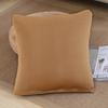 Housse de coussin unie Housse de coussin extensible pour canapé, meubles, voiture, décoration de maison Housse de coussin Décoration