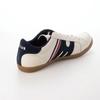 Mobus Men's Leather Sneakers, Genuine Leather, Sports, Casual, Walking Shoes, Current Model MOSEL (CREAM/NAVY, Measurement 25 Points, 0 Centimeters)