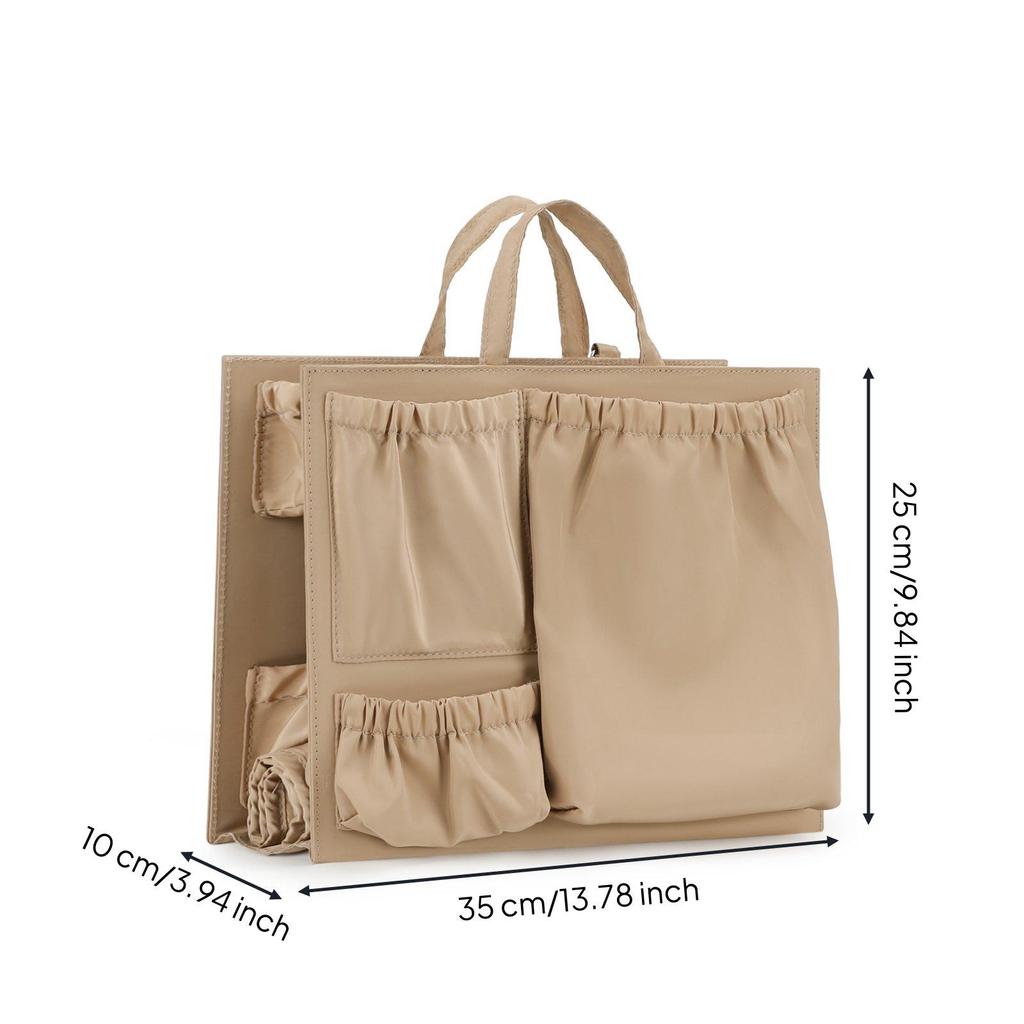 Tote Insert Organizer Structured Multi Compartment Bag for Child Organization