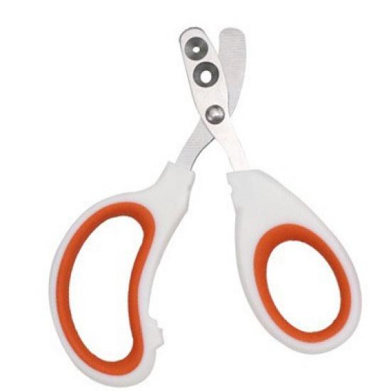 Stainless Steel Pet Cat Nail Clippers Double Hole Round Hole Small Blind Clippers Dog Cat Dual-Use Nail Clippers Pet Grooming Cleaning