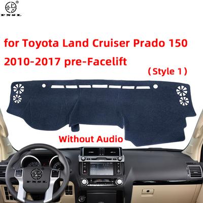 For Toyota Land Cruiser Prado 150 Series 2010~2017 Pre-Facelift LC150 J150 GX Dashboard Cover Pat Dash Board Mat Carpet Dashmat
