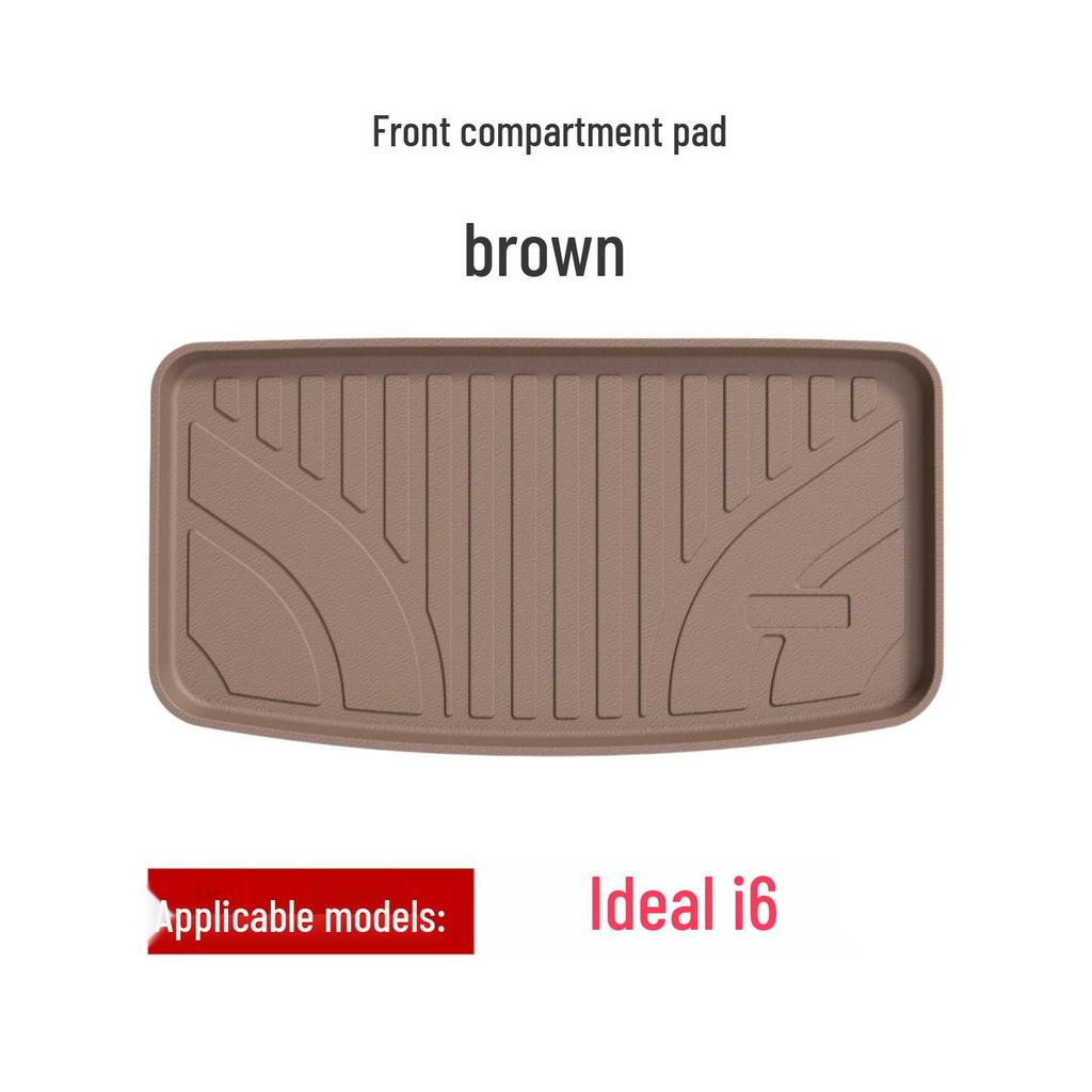 Ideal I6 Car Floor Mats & Trunk Mat - TPE Black, Fits 25 Models