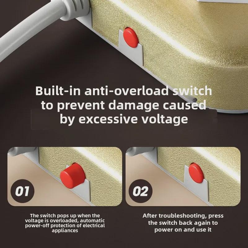 Vertical Wireless Multi-Function USB Charging Socket with Creative Design