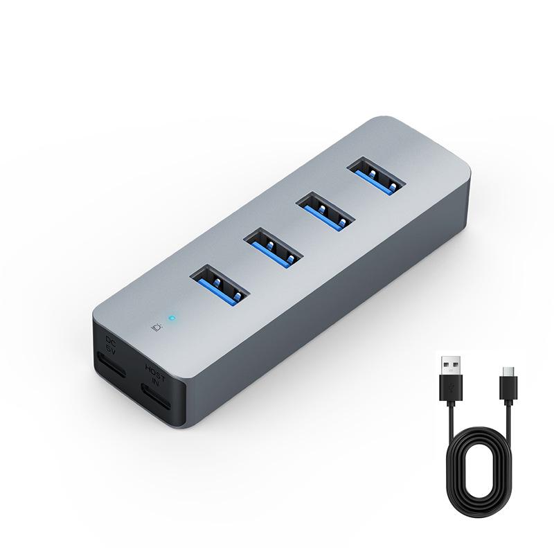 7-портовый USB-C 3.1 концентратор с питанием – 7-в-1 USB 3.0 расширитель