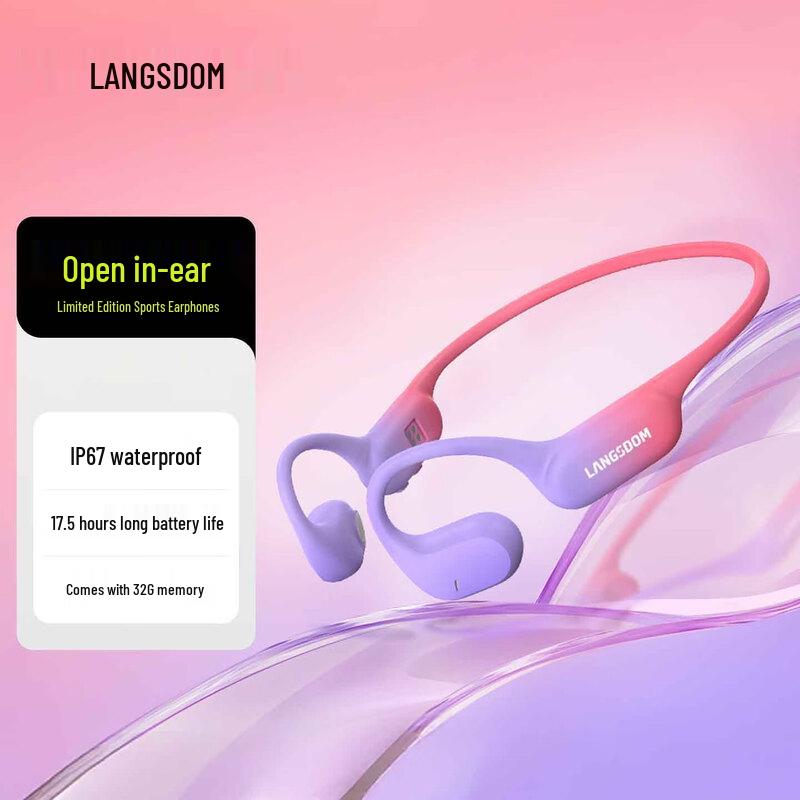 

Langsdom AirWave Pro Open-Ear Bluetooth Sports Headset