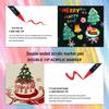 Double-headed Acrylic Marker Pens with Stackable Colors and Soft Brush Tips for Art Painting