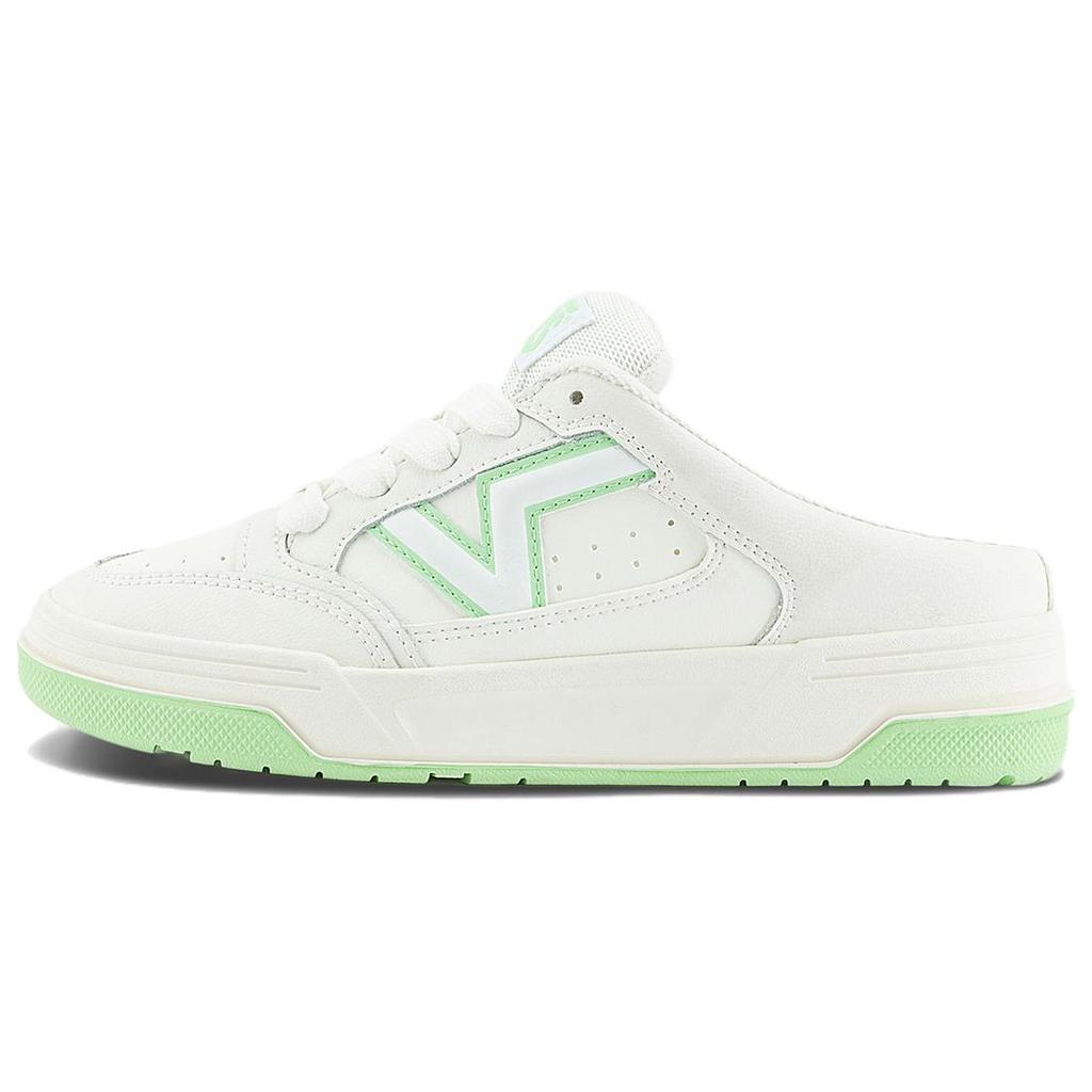 Vans Upland Comfortable Fashion Low-Top Skate Shoes Unisex Sneakers White Green VN000D7ACJ3