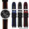 Bracelet en Silicone pour Swatch 19mm 20mm 21mm Bracelet de Poignet en Caoutchouc Imperméable Bracelet de Montre Bande de Sport Bracelet Avec Outils