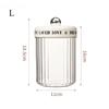New Simple Grain Tank Plastic Sealed Jars Household Kitchen Grain Storage Box Coffee Bean Powder Storage Tank Storage Container