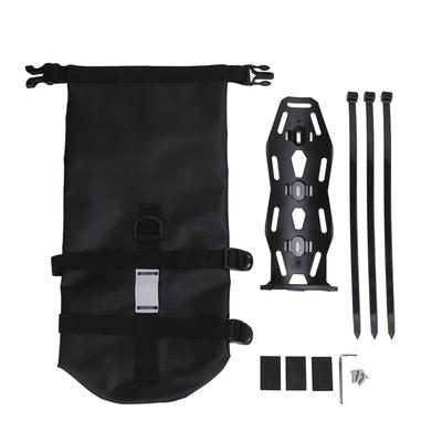 Borsa Anteriore per Forcella Bici 5L Grande Capacità Impermeabile Durevole Borsa da Sella Anteriore per Ciclismo Borsa da Portapacchi per Strada