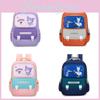 Cartoon Patterned Adorable School Bag For Kids Spine Protection And Large Capacity Suitable For Boys Girls And