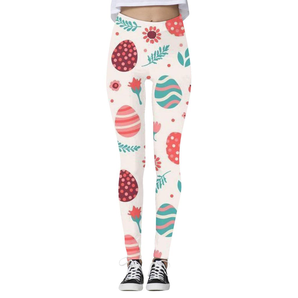 Pantalon de yoga élastique slim à imprimé écossais pour femme, décontracté et tendance, pour les vacances en plein air, pantalon Nine Minute