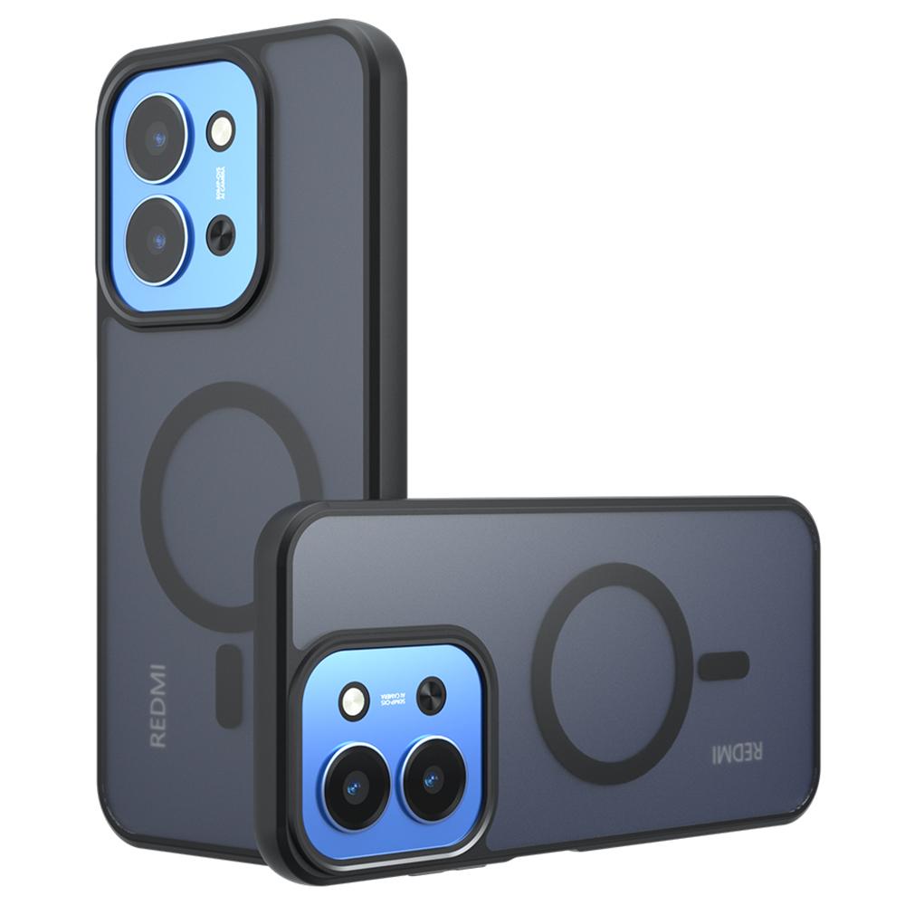 For Xiaomi Redmi 15C 5G/15C 4G (EU) (173mm) Case Compatible with MagSafe TPU+PC Matte Skin Touch Phone Cover