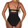 One-piece Swimsuit Cross-piece Sexy Backless Mesh Splicing Bikini Women