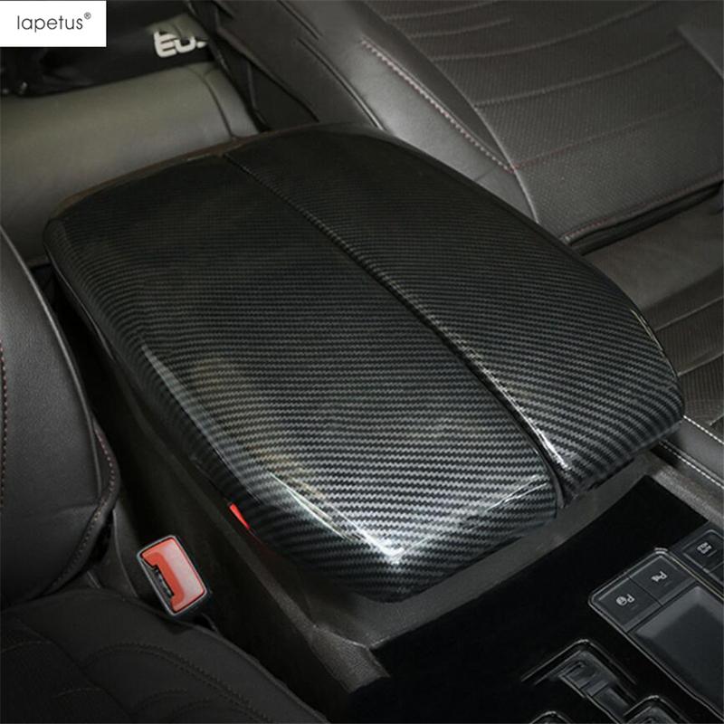 Gear Shifter Head AC Air Window Lift Read Light Cover Trim For VW Volkswagen Atlas / Teramont 2017- Carbon Fiber Accessories