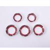 5pcs For Land Rover Discovery 4 LR4 Range Rover Sport Freelander 2 ABS Chrome Volume Air Conditioning Knob Cover Trim Accessorie