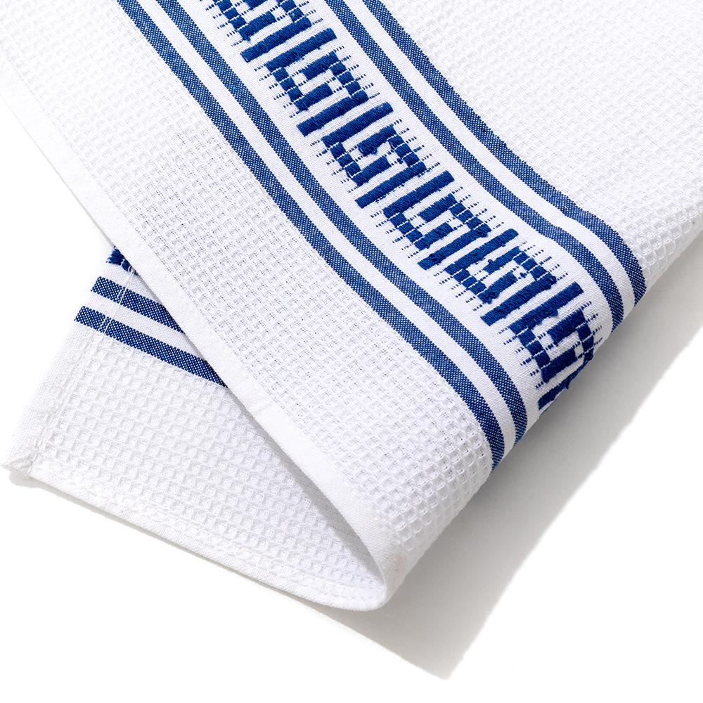Colorful Absorbent Kitchen Towel - Soft, Large, Thick Polyester-Cotton Tea Towel for Multi-functional Use