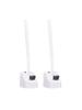 PP Dual Head Toilet Brush with Base for Cleaning No Dead Corners Toilet Squat Toilet with Extended Hard Bristles for Special Use
