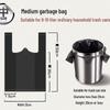 Jieyoujia Black Thickened Flat-Top Garbage Bags