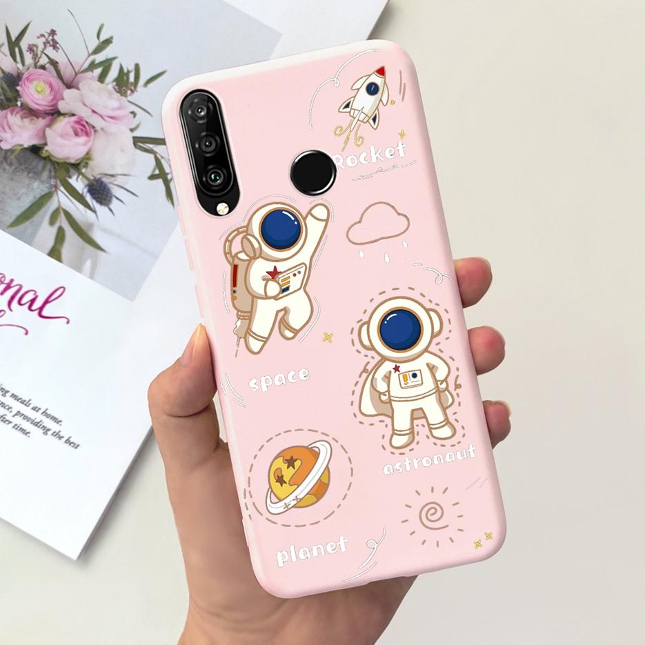 For Huawei P30 Lite Case Cute Dinosaur Cartoon Cover Soft TPU Phone Case For Huawei P30 Pro P 30 Lite P30Lite Shell Fundas Coque