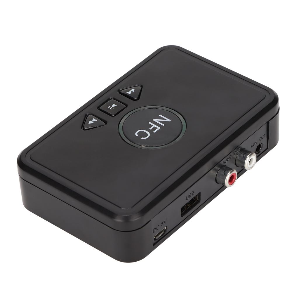 BT 5.0 Transmitter and Receiver Low Latency Stereo Stable 2 in 1 Wireless BT Adapter for Laptop Earphone Smart Phone
