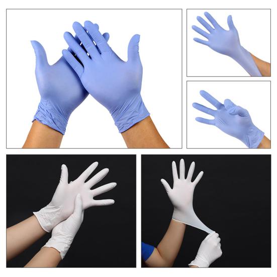 100 Stück Unisex Einweg Haushalt Reinigung Mechaniker Schutz Nitrilhandschuhe