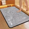 Diatom Mud Non-slip Absorbent Floor Mat for Bathroom, Toilet, Kitchen, and Heated Floors